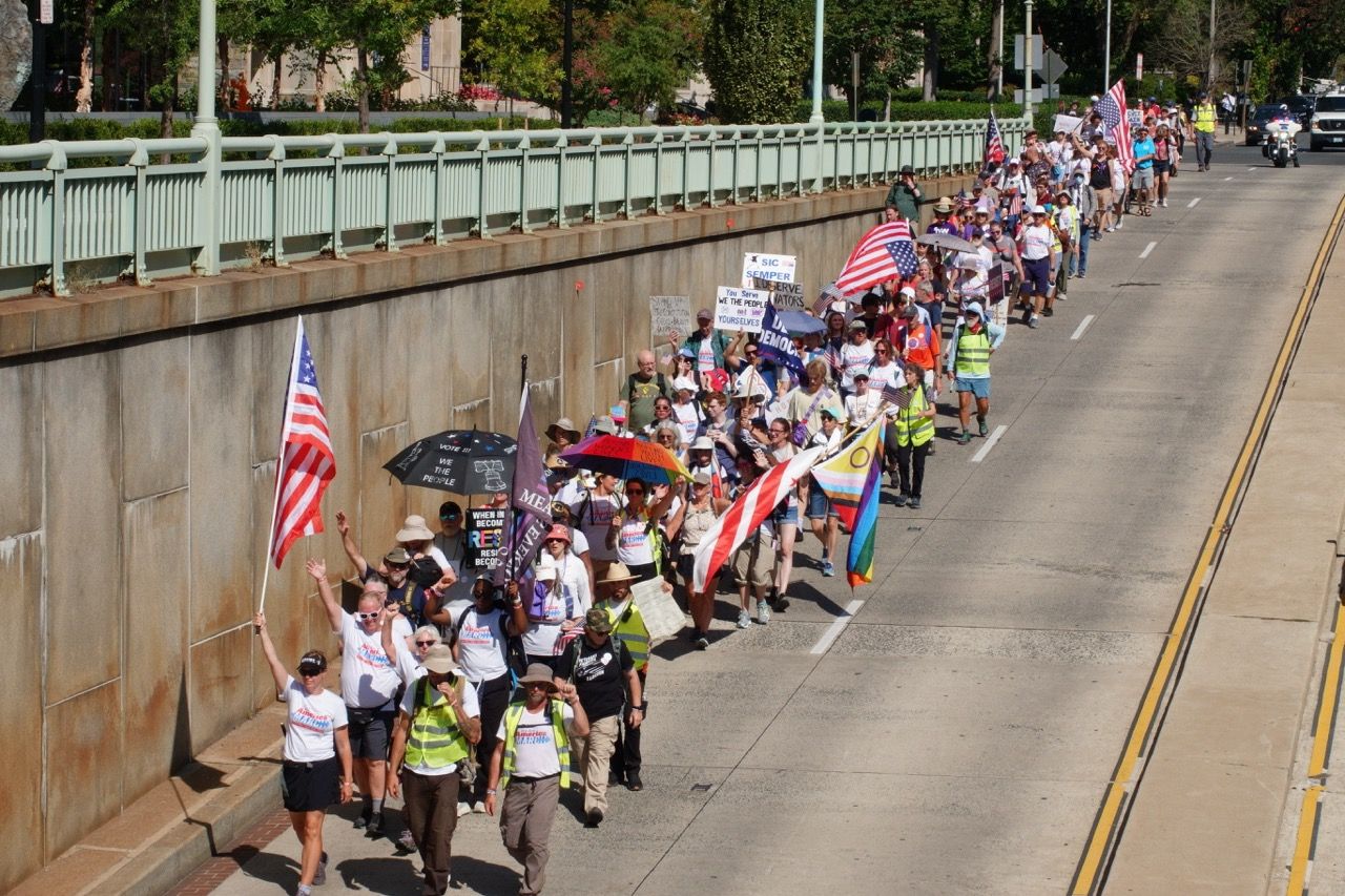 About the We Are America March, Take 2 campaign on Bonfire 2