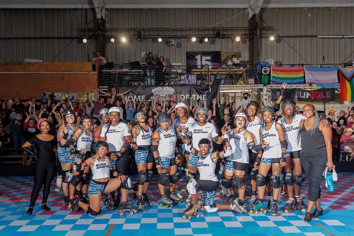 About the Black Diaspora Roller Derby Swag campaign on Bonfire 2