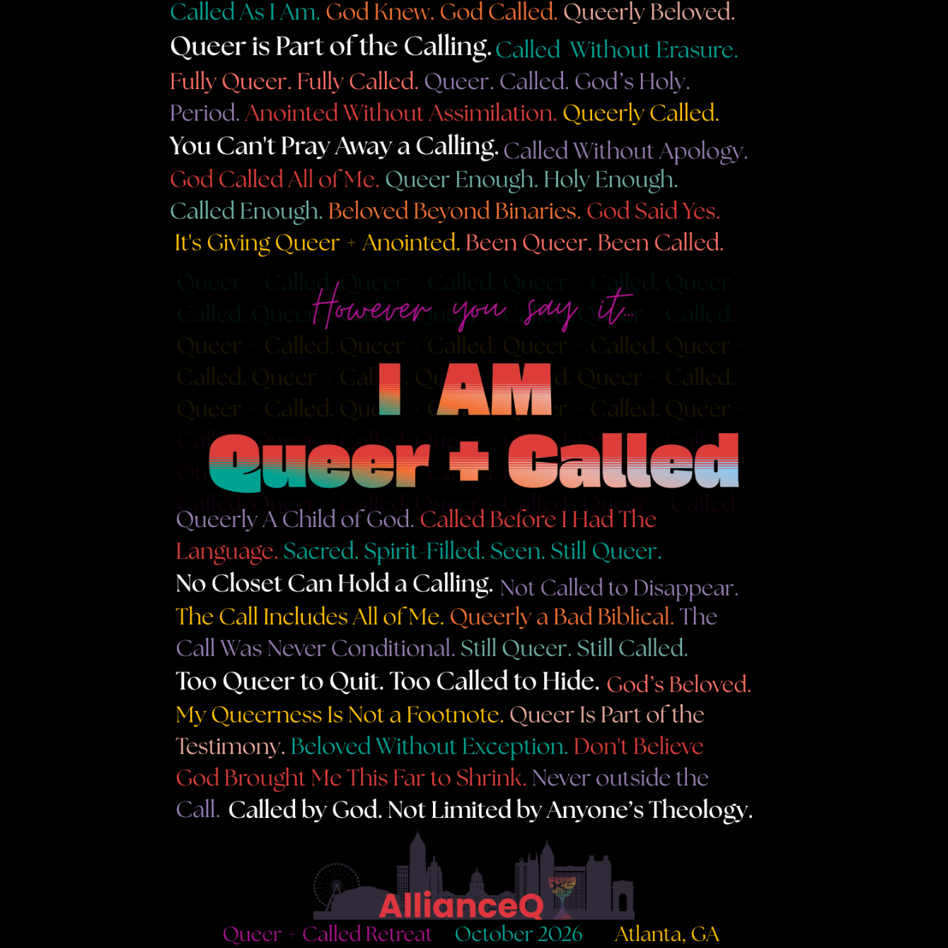 About the I AM QUEER + CALLED campaign on Bonfire 2