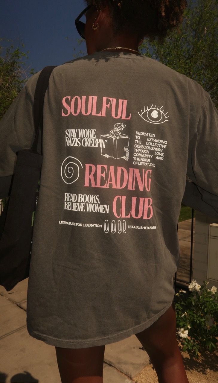 About the Soulful Reading Club Pocket Sleeve Tee campaign on Bonfire 2