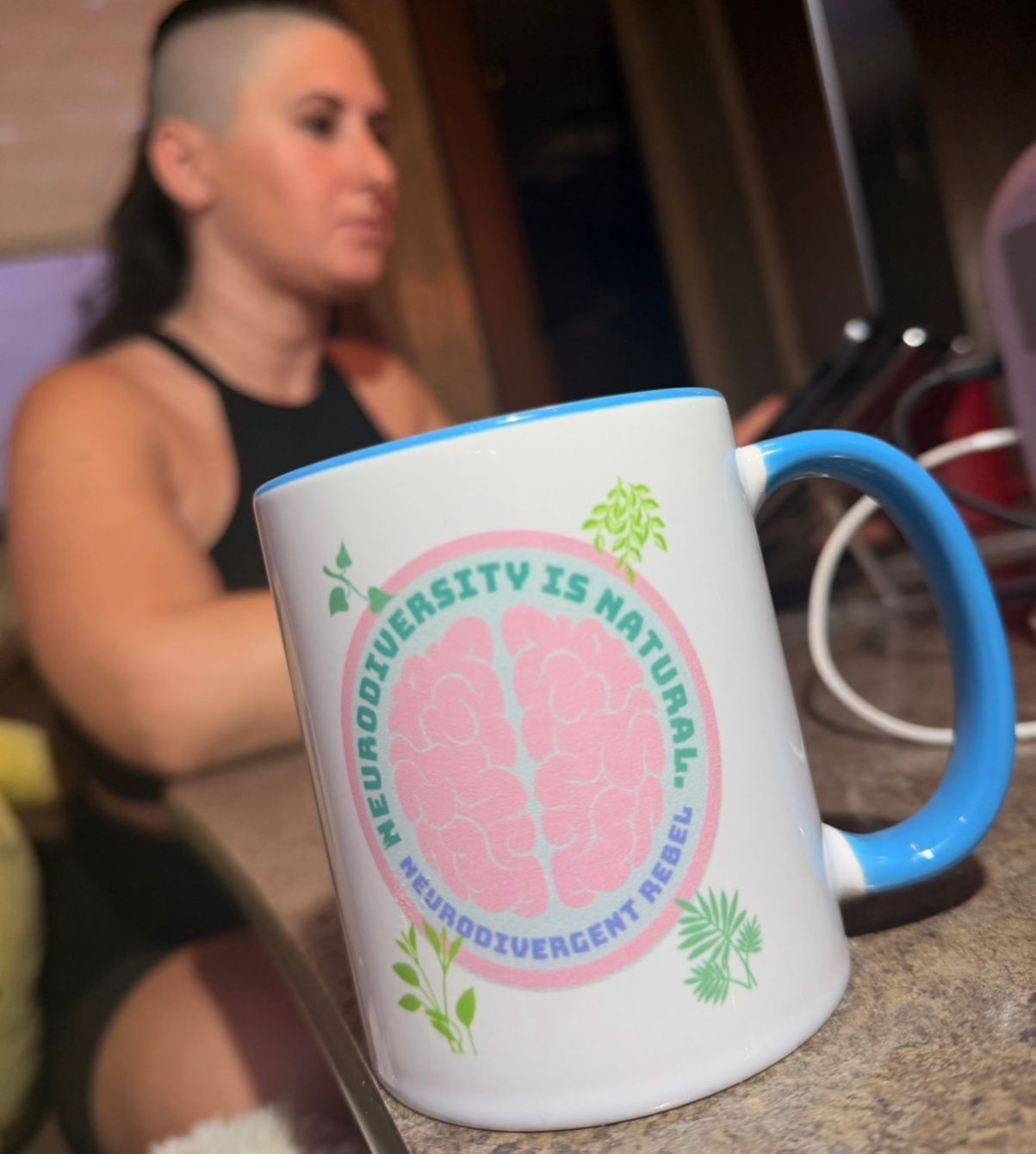 About the NeuroDiversity is Natural Coffee Mug campaign on Bonfire 3