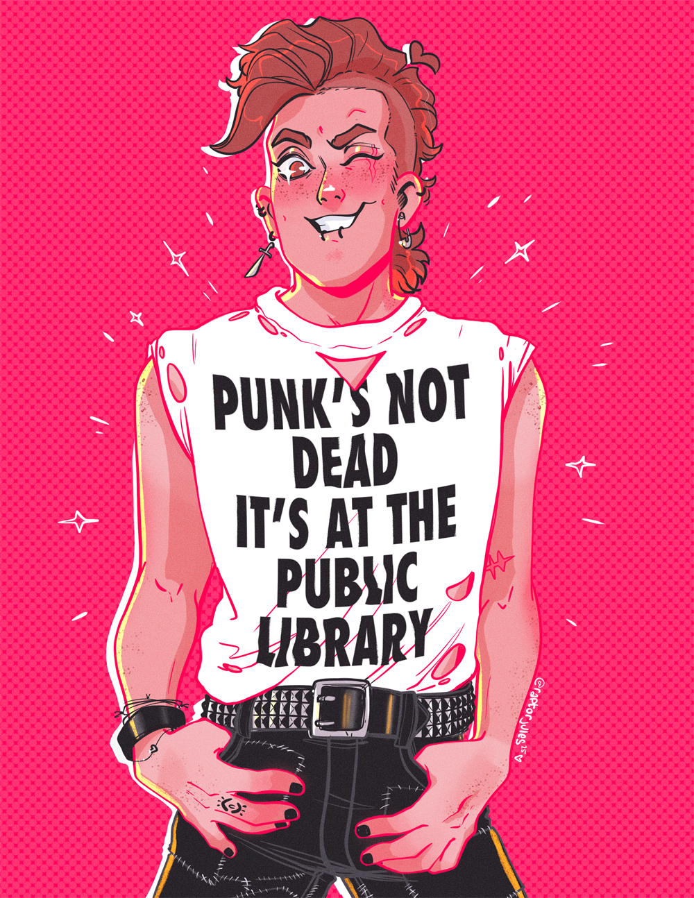 About the Library Punk campaign on Bonfire 2