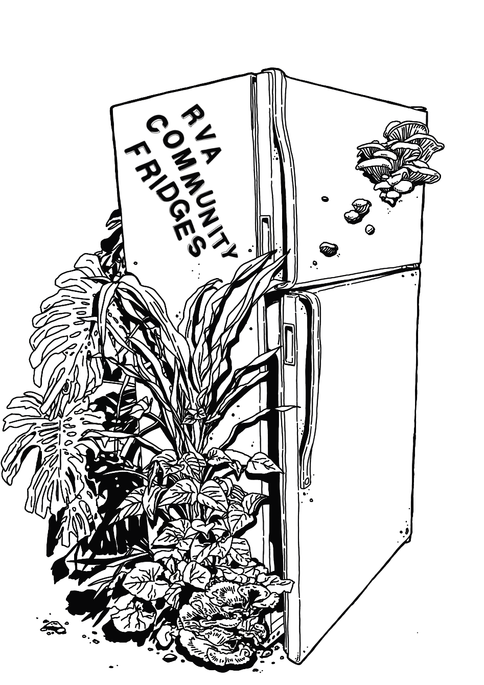 About the RVA Community Fridges ?Nature?s Bounty? campaign on Bonfire 1