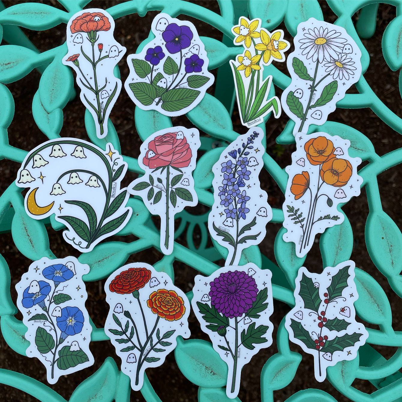 About the Morning glory spooky birth flower campaign on Bonfire 2