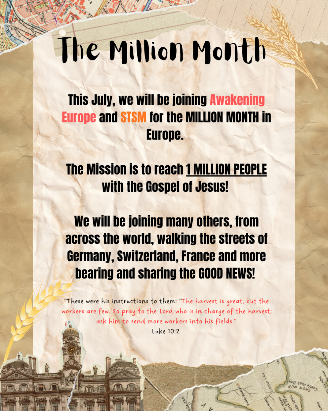 About the TO LIVE IS CHRIST campaign on Bonfire 2