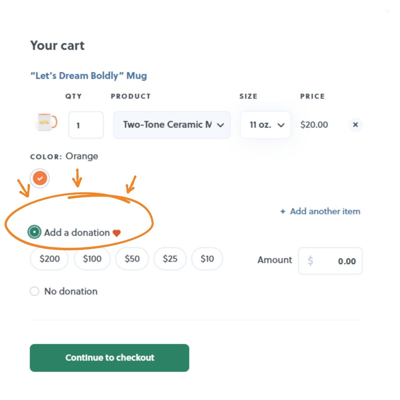 About the Lets Dream Boldly Mug campaign on Bonfire 2