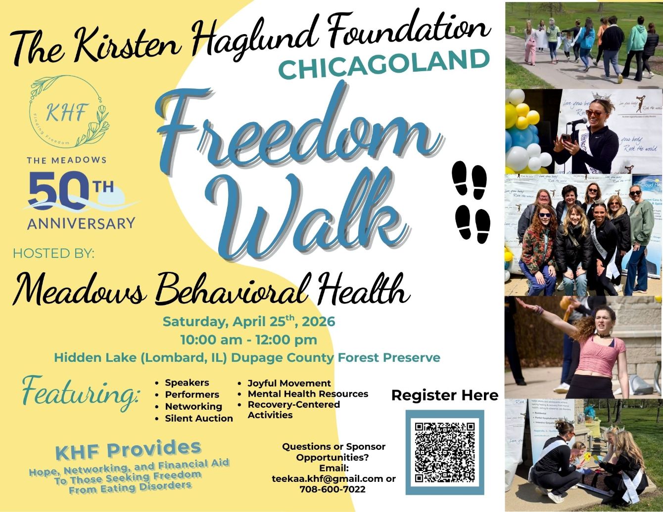 About the 2026 CHICAGOLAND KHF FREEDOM WALK SHIRTS campaign on Bonfire 2