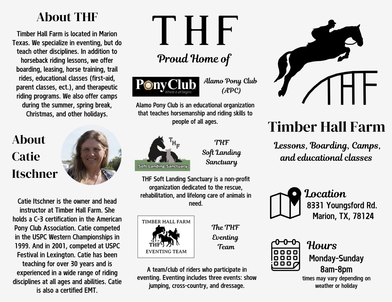 About the Timber Hall Farm T-shirt/sweatshirt campaign on Bonfire 2