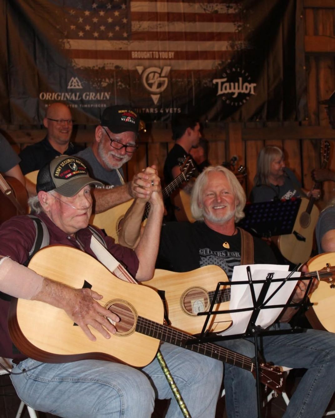 About the G4V's 21 Guitar Salute - Washington D.C. campaign on Bonfire 4
