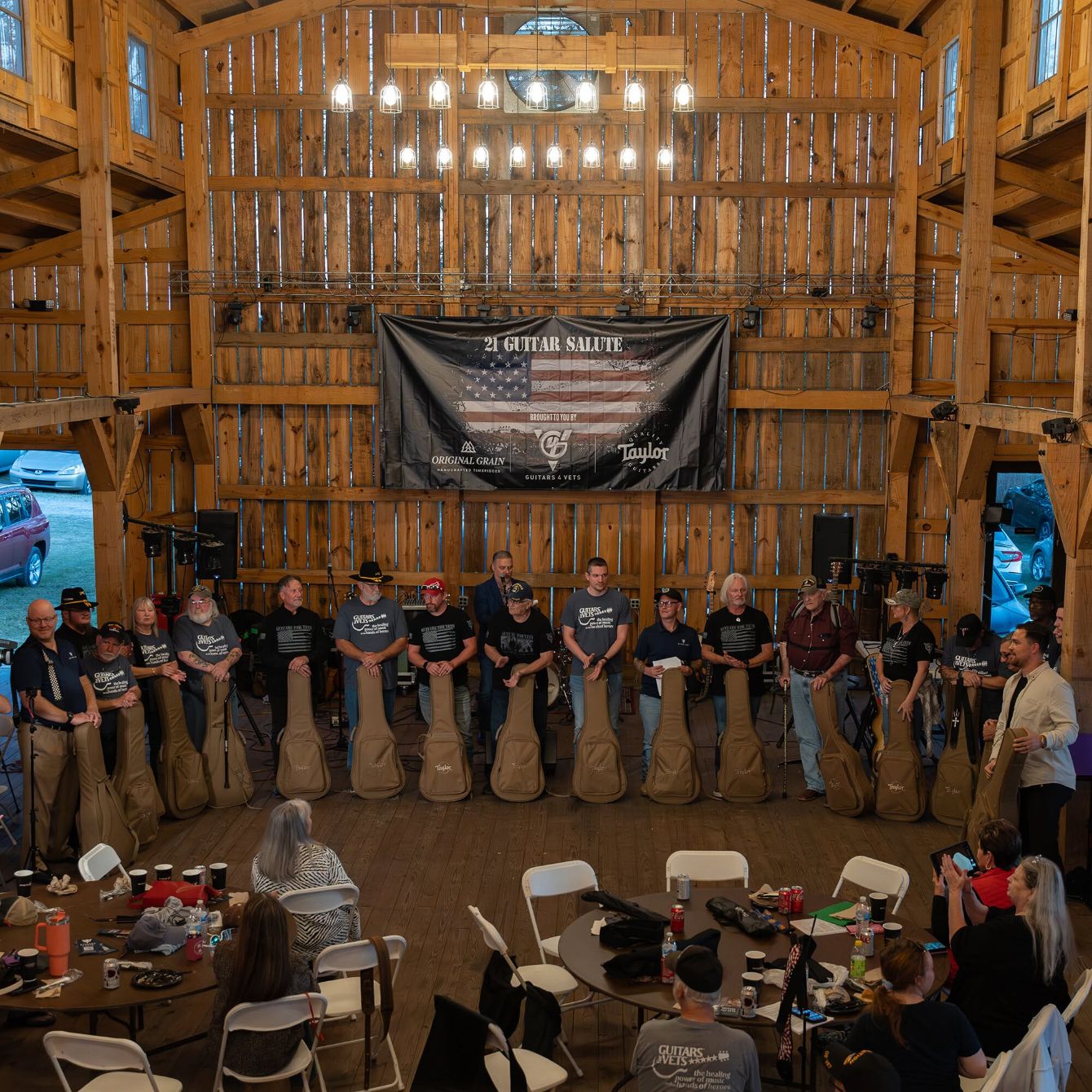 About the G4V's 21 Guitar Salute - Washington D.C. campaign on Bonfire 2
