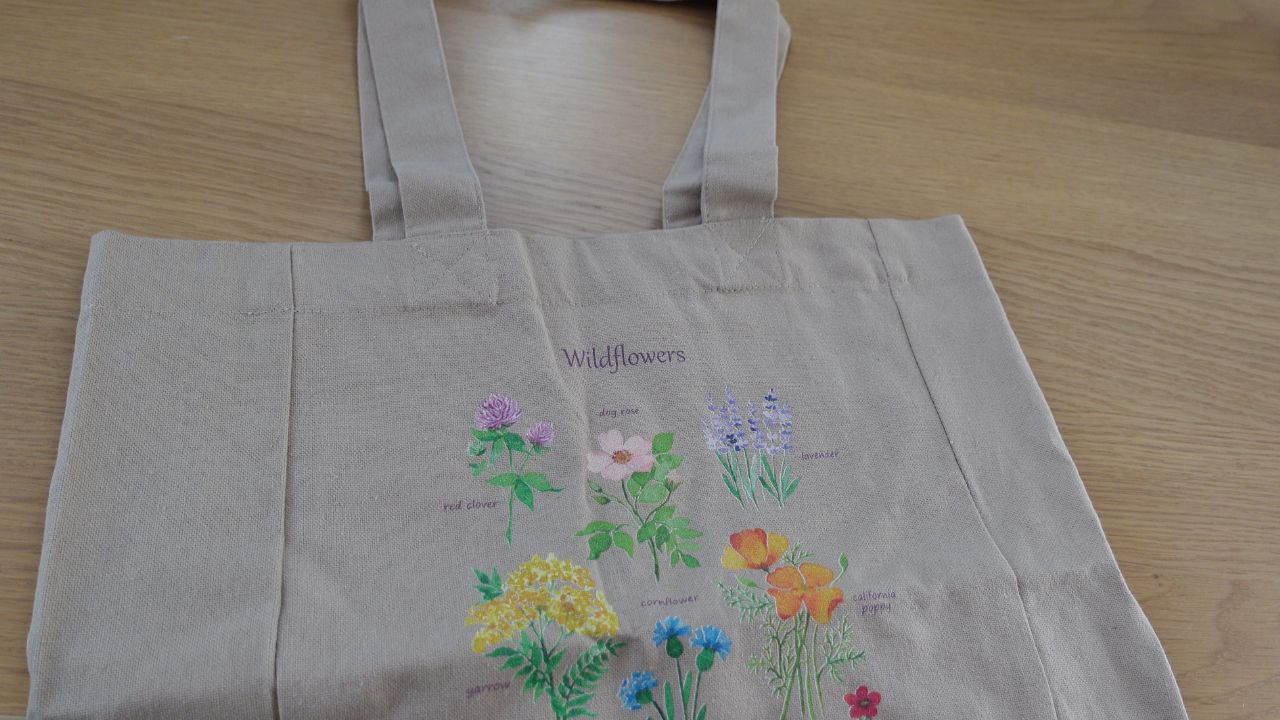 About the Tote Bag - Wildflowers campaign on Bonfire 4