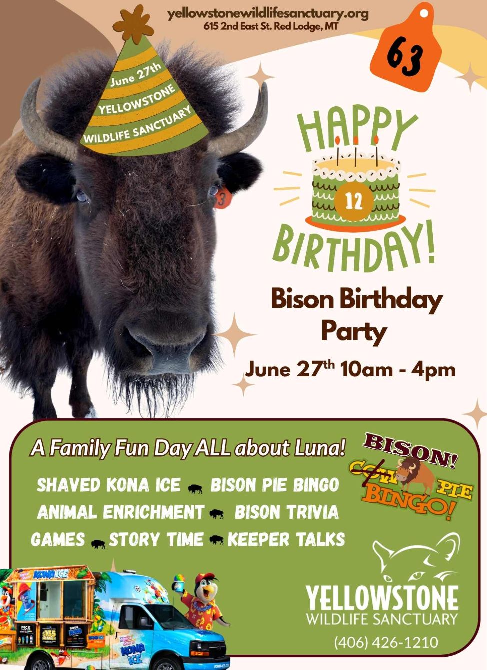 About the Bison Birthday Party! campaign on Bonfire 3