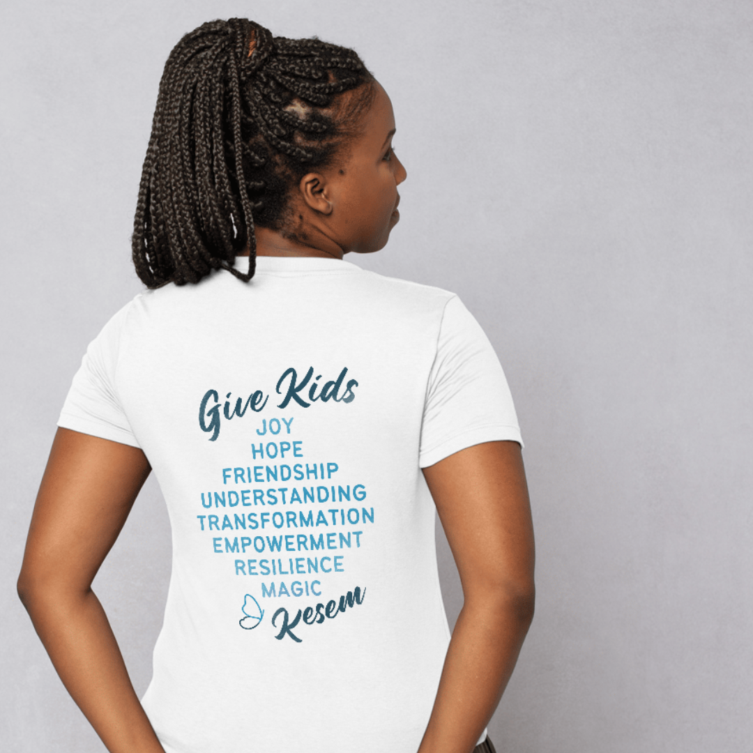 About the Give Kids Kesem Shirt - Navy Blue campaign on Bonfire 2