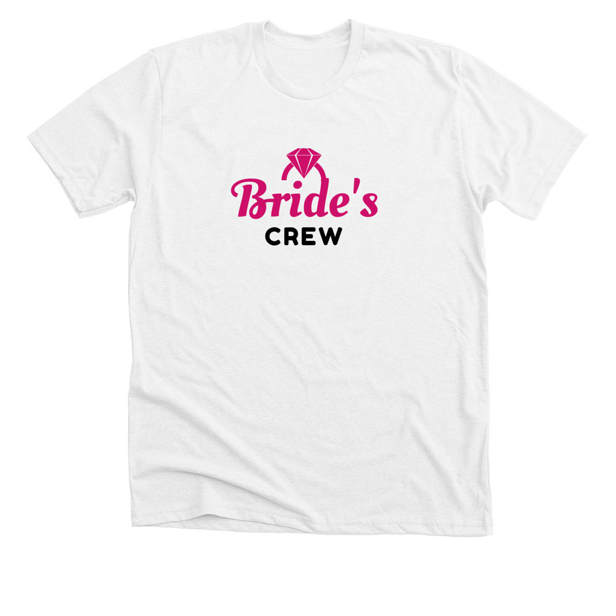 Brides crew shirt design
