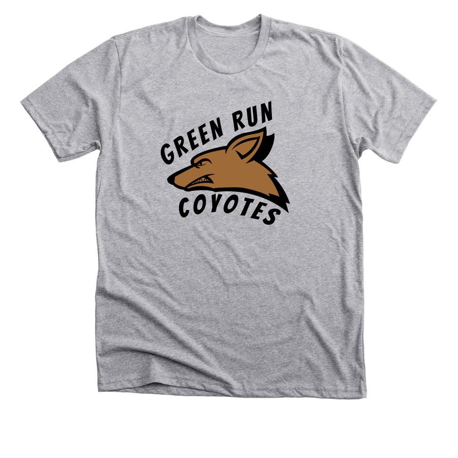 Coyote mascot shirt design