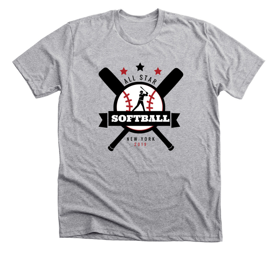 Softball T-Shirt Design Templates