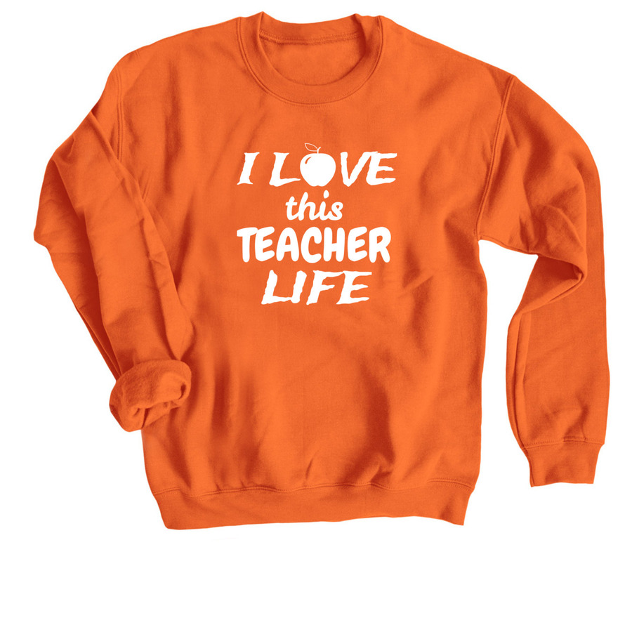 I love the teacher life shirt design