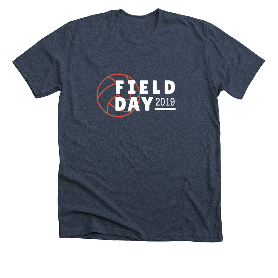 Field day t-shirt idea with volleyball