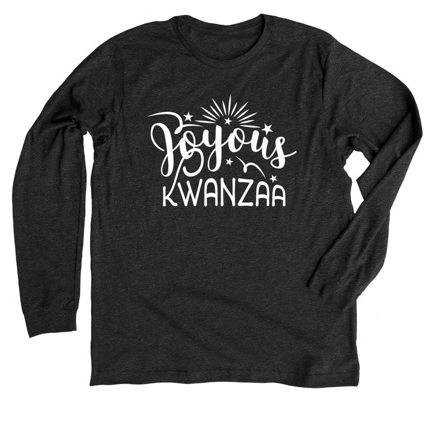 Kwanzaa shirt design with cursive typography