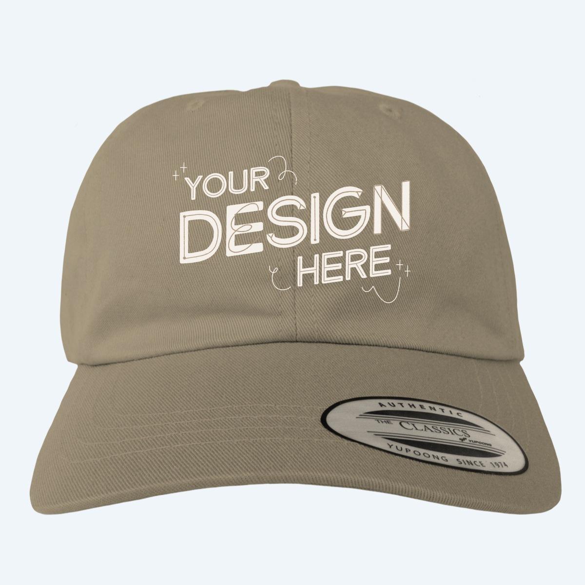 Custom Printed Baseball Cap | Design Custom Hats Online | Bonfire