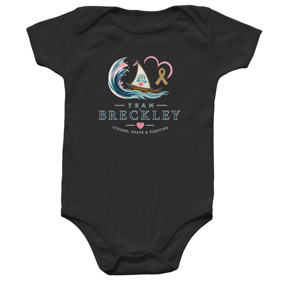 Infant, a Black Infant Onesie