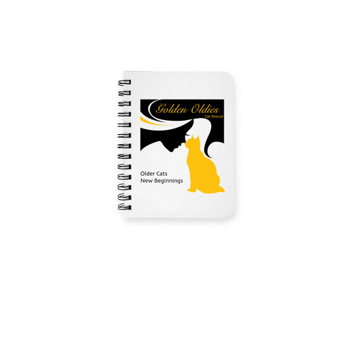 Golden Oldies Notebook, a White Spiral Notebook