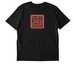 This Shirt Registers Voters, a Black Stanley/Stella Unisex Creator 2.0 Tee (back-view)