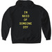 GROUP CROWD FUNDING, a Black Gildan Softstyle Pullover Hoodie