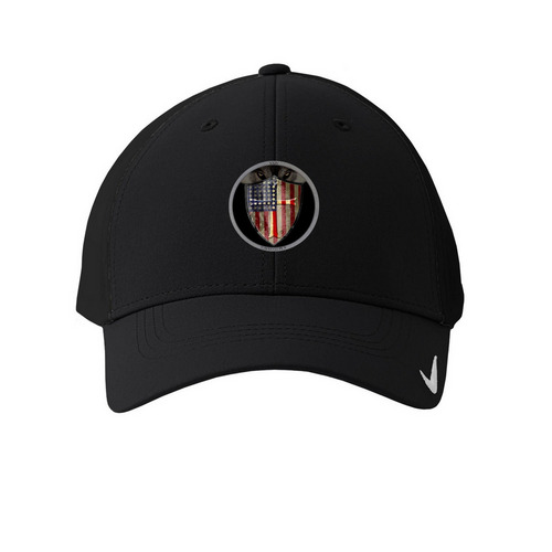 The GILF, a Black Printed Nike Dri-FIT Legacy Performance Cap