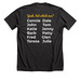 "You Look Like A Boswell", a Dark Grey Heather Premium Unisex Tee (back-view)