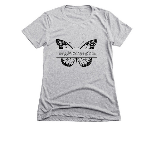 Help Kate Fight Metastatic Breast Cancer&nbsp;, a Dark Heather Grey Women's Slim Fit Tee