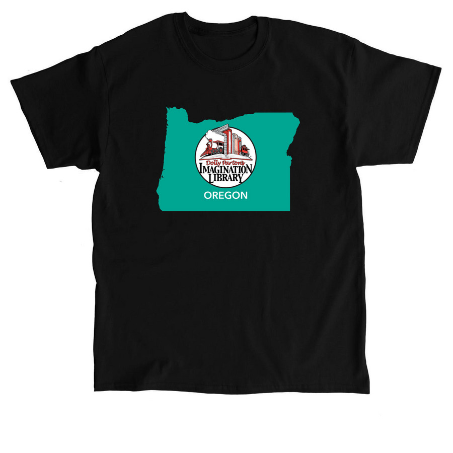 State Logo with Dolly Quote, a Black Classic Unisex Tee