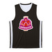 whackers basketball jersey, a Black/ White Reversible Basketball Jersey