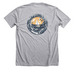 Adventure Collection Dark, a Athletic Heather Premium Unisex Tee (back-view)