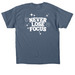 Harley Siler Photography Tee, a Indigo Blue Classic Unisex Tee (back-view)