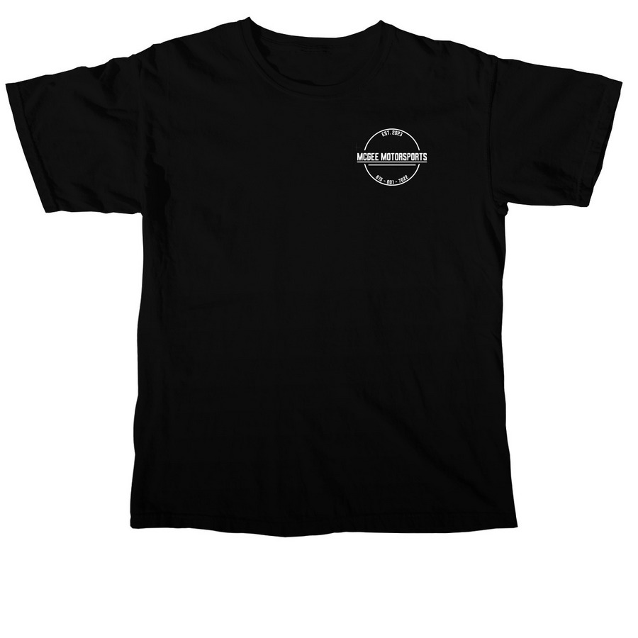 McGee Motorsports Comfort Colors, a Black Comfort Colors Unisex Tee