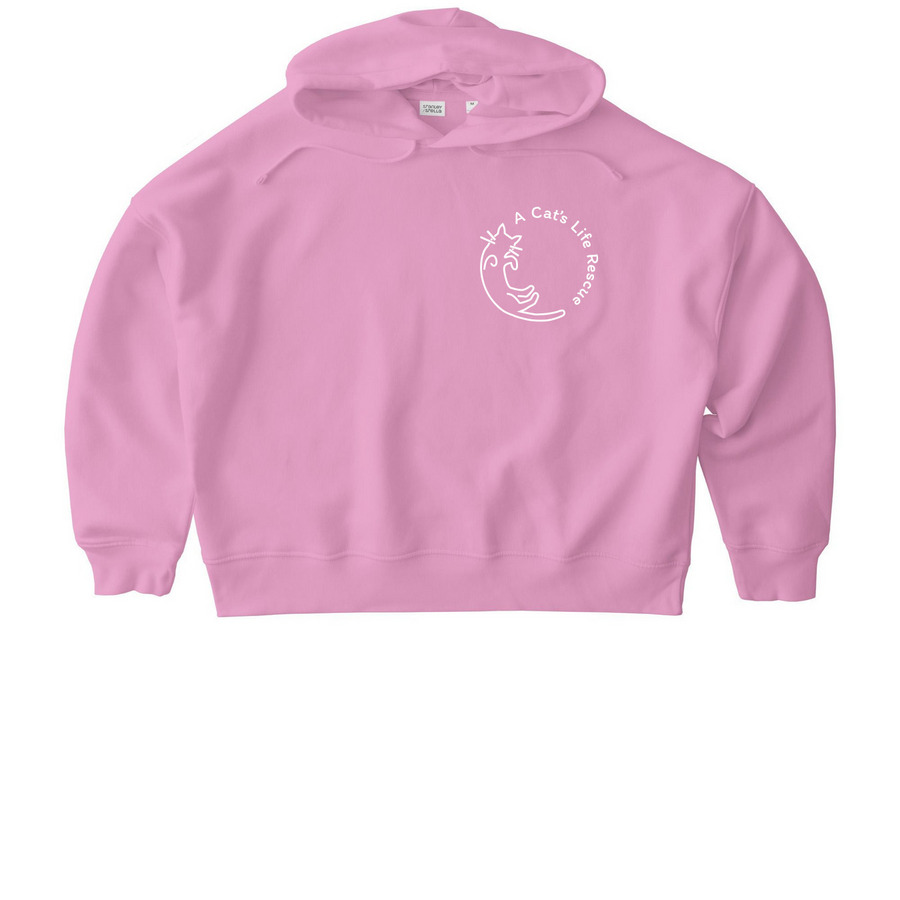 ACLR Classic Logo, a Bubble Pink Stanley/Stella Women?s Stella Nora Pullover Hoodie