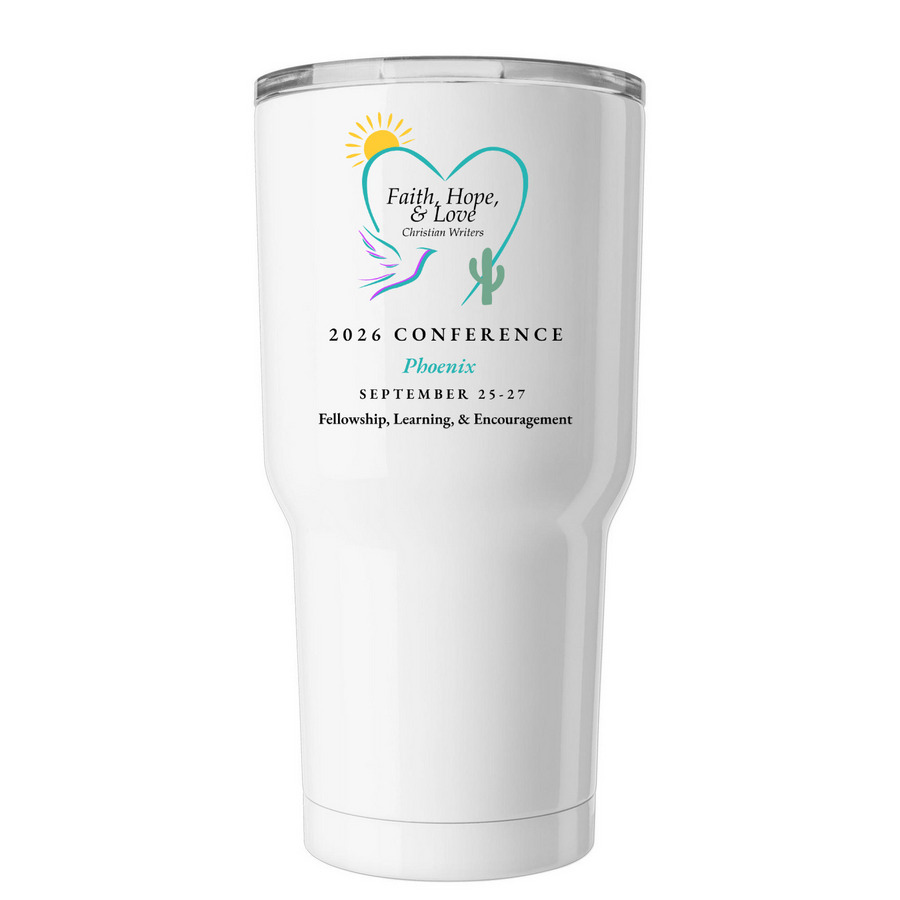 2026 Conference Tumbler, a White Insulated Tumbler