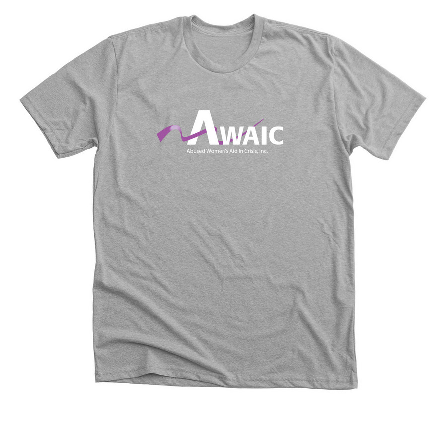 AWAIC Shirt/Sweater&nbsp;Options, a Athletic Heather Premium Unisex Tee