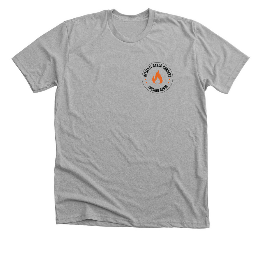 Catalyst ? Ignite the Stage, a Athletic Heather Premium Unisex Tee