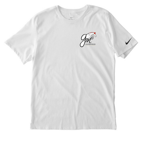 Must Haves, a White Nike Dri-FIT Jersey Blend Performance Tee