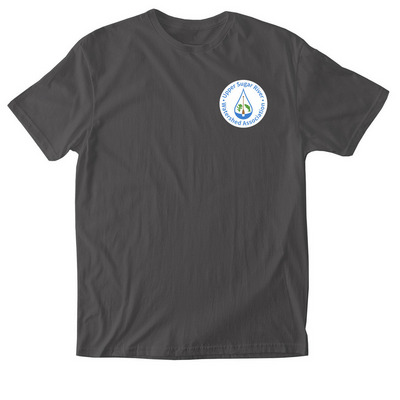 Upper Sugar Logo Shirt, a Charcoal Softstyle Cotton Tee