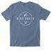 NEER North Circle, a Indigo Blue Softstyle Cotton Tee