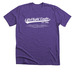 Swoosh Tee (Purples), a Heather Team Purple Premium Unisex Tee