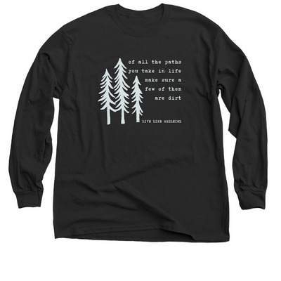 Live Like Ashleigh: Spring 2025, a Black Classic Long Sleeve Tee