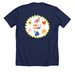 Emmy's Memmy, a Solid Navy Blend Premium Unisex Tee (back-view)