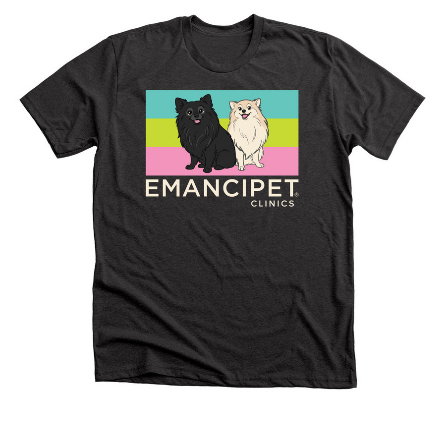 Buttons and Stitch Apparel, a Dark Grey Heather Premium Unisex Tee