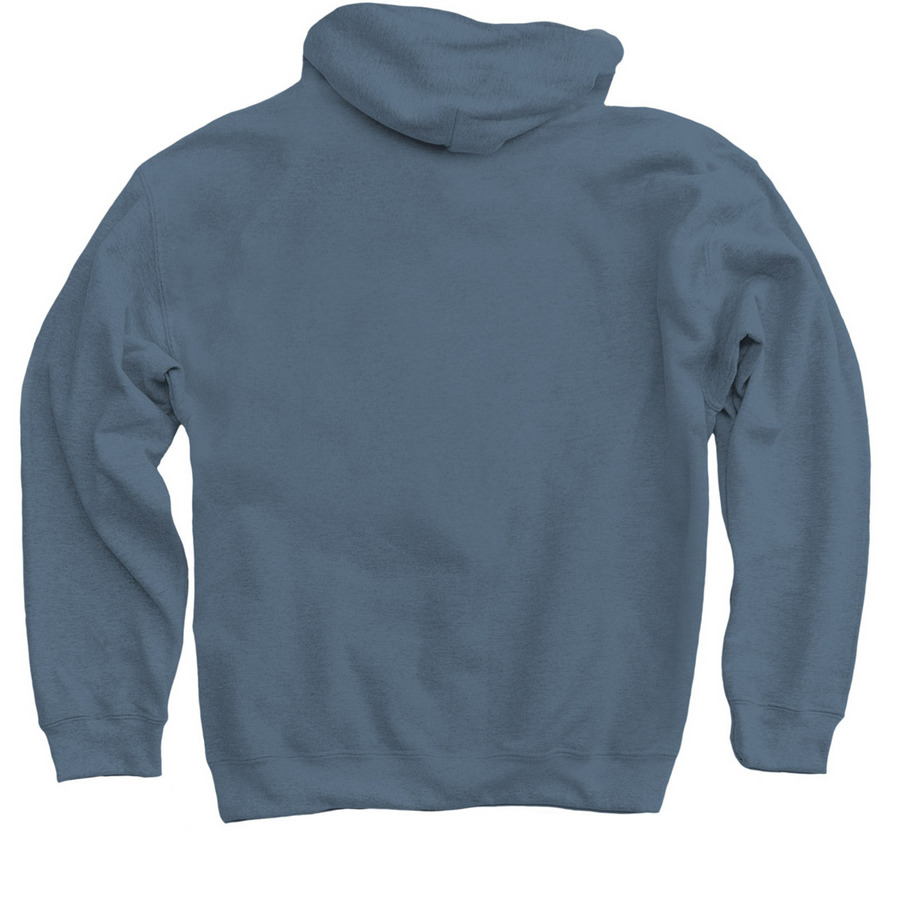 Salamander Hoodie - Additional Colors&nbsp;, a Indigo Pullover Hoodie (back-view)