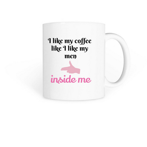 Fancy coffee, a White Coffee Mug