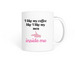 Fancy coffee, a White Coffee Mug